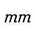 Millimètre logo