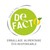 De Facto food packaging logo