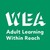WEA - Adult Learning, Within Reach logo