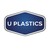 U PLASTICS logo