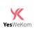 YesWeKom logo
