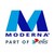Moderna - part of Elis logo