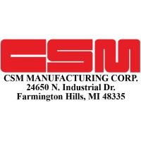 CSM Manufacturing Corp. logo
