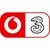 VodafoneThree logo