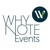WHY NOTE Events logo