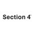 Section 4 - Agence de communication logo