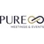 Pure Meetings & Events logo