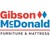 Gibson McDonald Furniture & Mattress logo