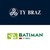 TY BRAZ BATIMAN logo