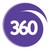 360, Chartered Accountants logo