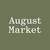 August Market logo