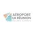Aéroport La Réunion Roland Garros logo