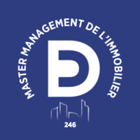 Master 246 - Management de l'Immobilier - Université Paris Dauphine logo