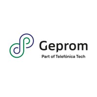 Geprom Connecting Industries | Part of Telefónica Tech logo
