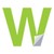 Wallpapered logo