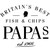 Papa's Fish And Chips logo