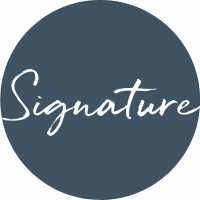 Mitie Signature, authentic front of house services logo