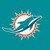 Miami Dolphins and Hard Rock Stadium logo