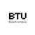 BTU. Biotech company logo