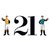 21 Club logo