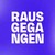 Rausgegangen logo