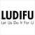 LUDIFU (Let Us Do It For U) logo
