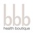 bbb health boutique logo