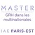 Master GRH dans les Multinationales logo