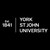 York St. John University logo