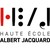 Haute École Albert Jacquard (HEAJ) logo