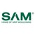 SAM - Home of MDF Mouldings logo