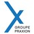PRAXION La plateforme du recrutement bâtiment, énergie, industrie, espaces verts logo