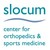 Logo de Slocum Center for Orthopedics and Sports Medicine