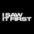 ISAWITFIRST.com logo