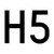 H5 logo
