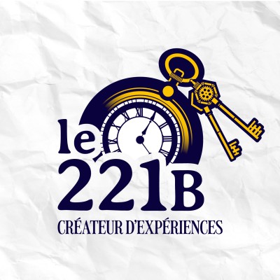 221B Dijon - Escape game, Quiz, Murder Party et Evènementiel ludique logo
