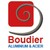 Boudier aluminium et acier logo