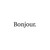 Bonjour. logo