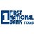 Logo di First National Bank Texas