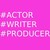 Actor / Writer / Producer logo