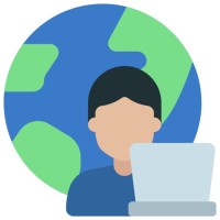 "Work From Home" Logo