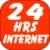 24 Hrs Internet Cafe logo
