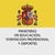 Ministerio de Educación, España logo