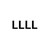 LLLL studio logo