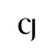 CJ COUTURE logo