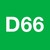 D66 logo