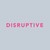 Disruptive logo