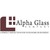Alpha Glass Company logo