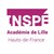 INSPÉ Lille HdF logo