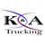K & A Trucking logo